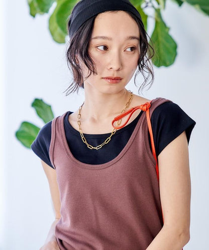 多穿法 棉莫代爾 蓋袖設計 背心套裝