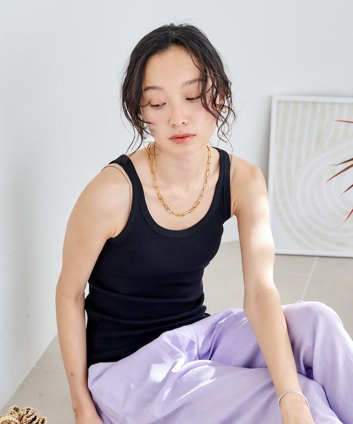 棉莫代爾羅紋背心