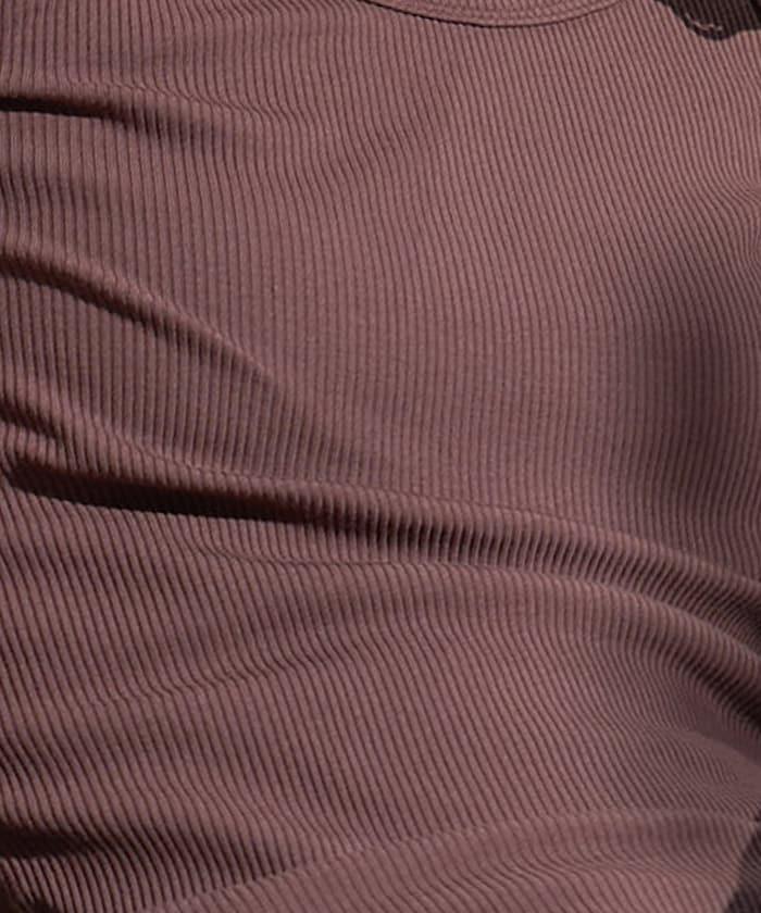 棉莫代爾羅紋背心