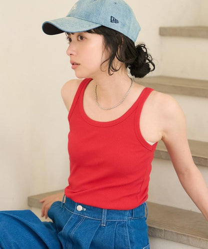 棉莫代爾羅紋背心