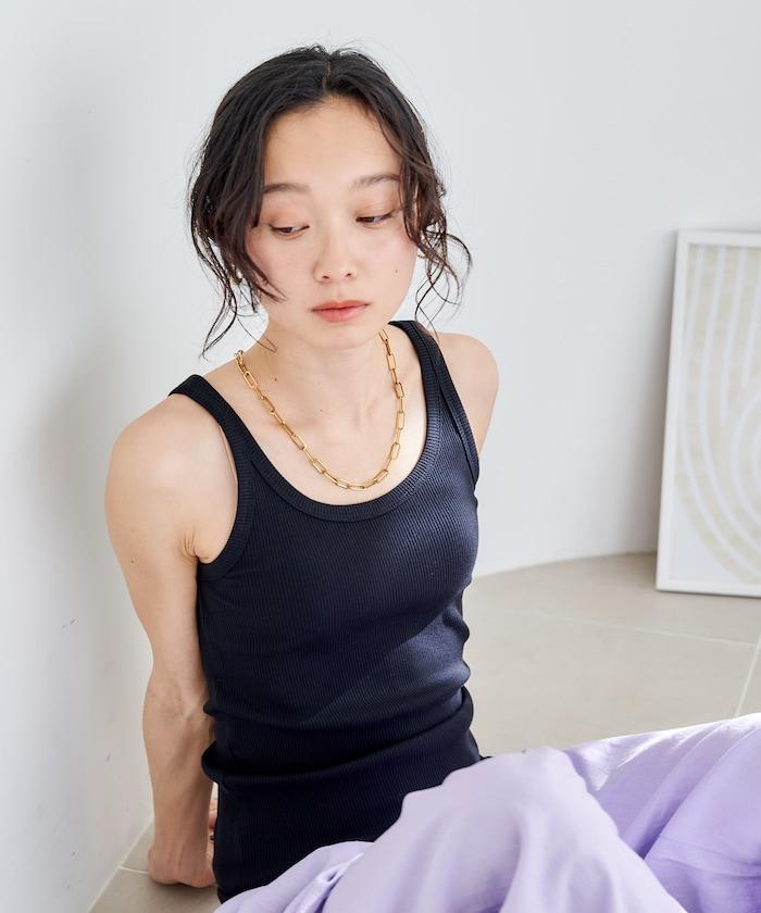 棉莫代爾羅紋背心