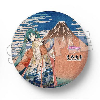 《初音未來》×葛飾北斎 iXima 大號徽章 凱風快晴款