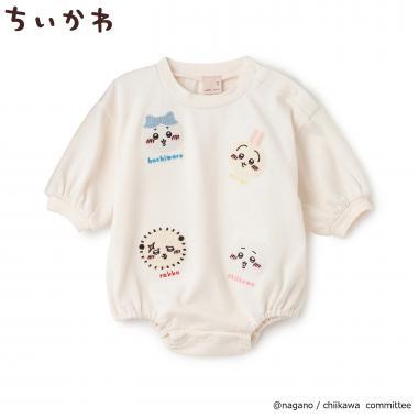 chiikawa（吉伊卡哇） 刺繡連體衣