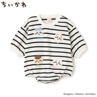 chiikawa（吉伊卡哇） 刺繡連體衣
