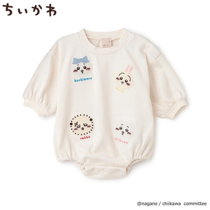 chiikawa（吉伊卡哇） 刺繡連體衣