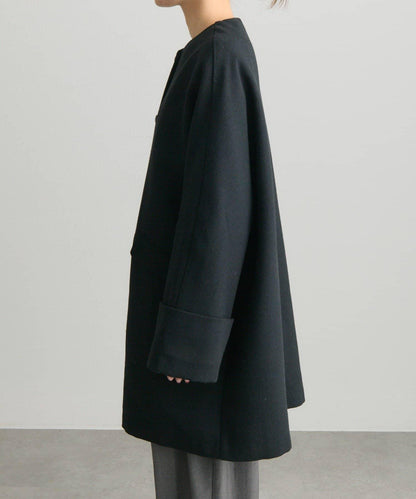 PUAL CE CIN 無領大衣