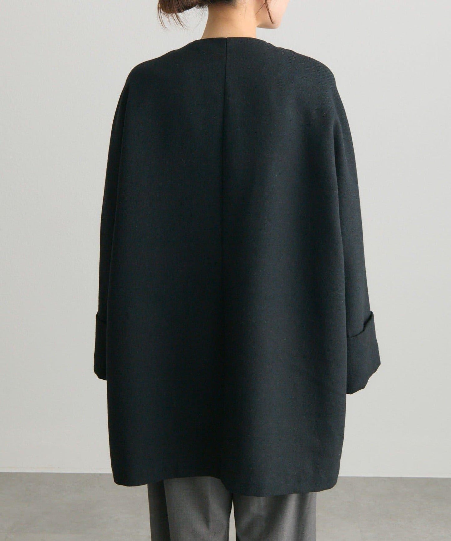 PUAL CE CIN 無領大衣