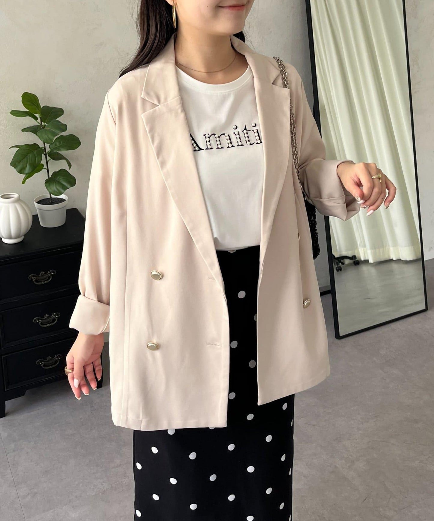 金色紐扣 西裝款 西裝外套
