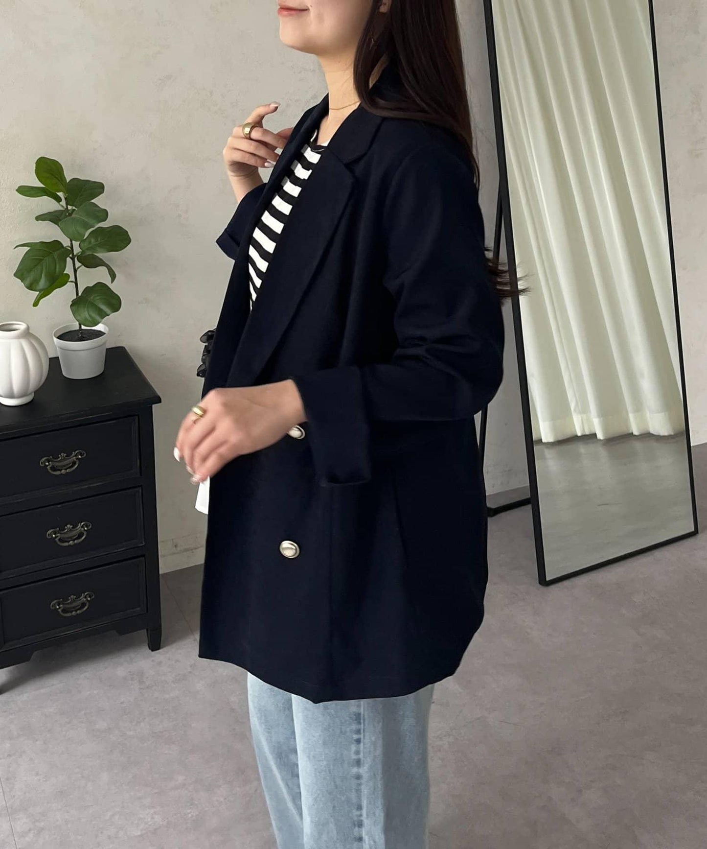 金色紐扣 西裝款 西裝外套