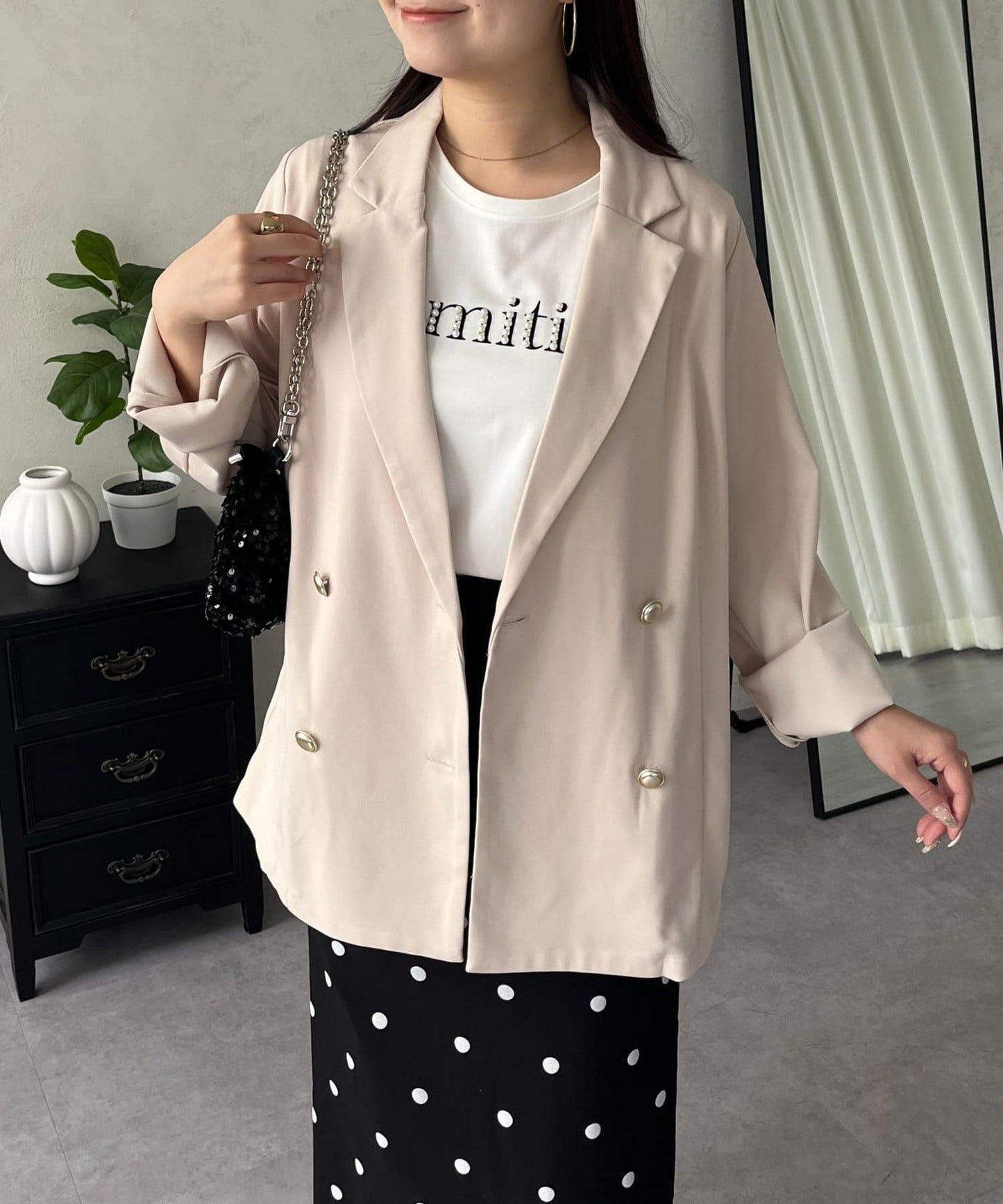 金色紐扣 西裝款 西裝外套