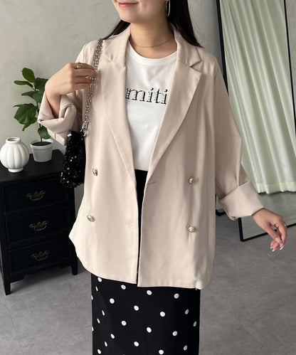 金色紐扣 西裝款 西裝外套