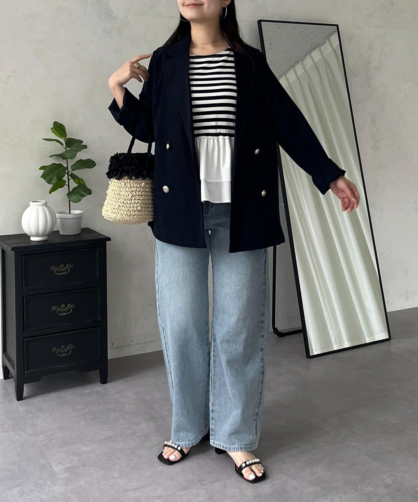 金色紐扣 西裝款 西裝外套