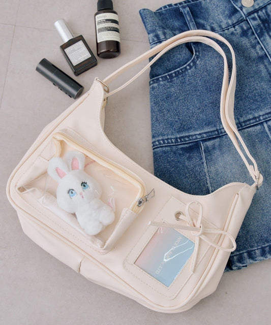 RMAF 透明展示口袋 蝴蝶結設計 手提包