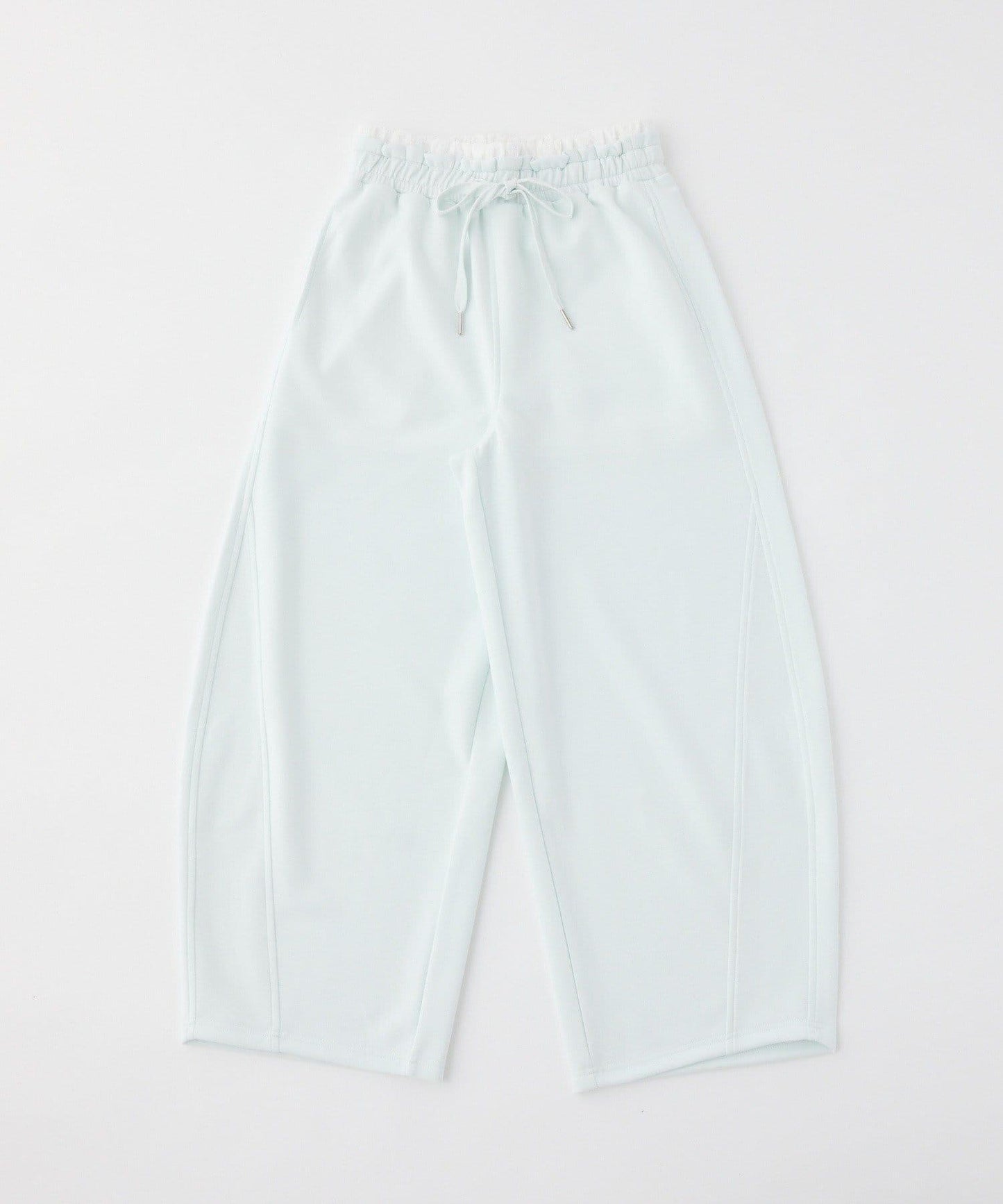 可成套搭配 腰部蕾絲拼接 褲子