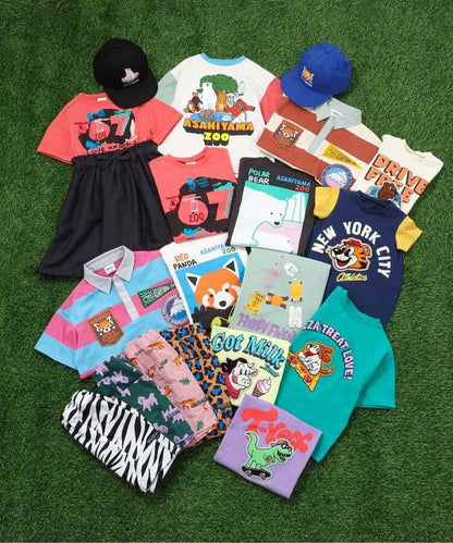 動物沙迦拉貼片 連體衣