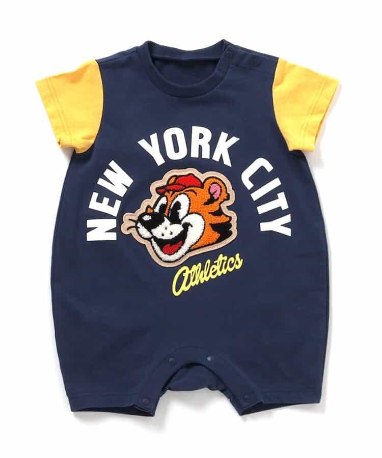 動物沙迦拉貼片 連體衣