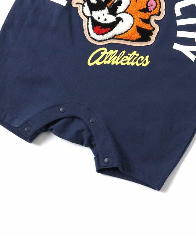 動物沙迦拉貼片 連體衣