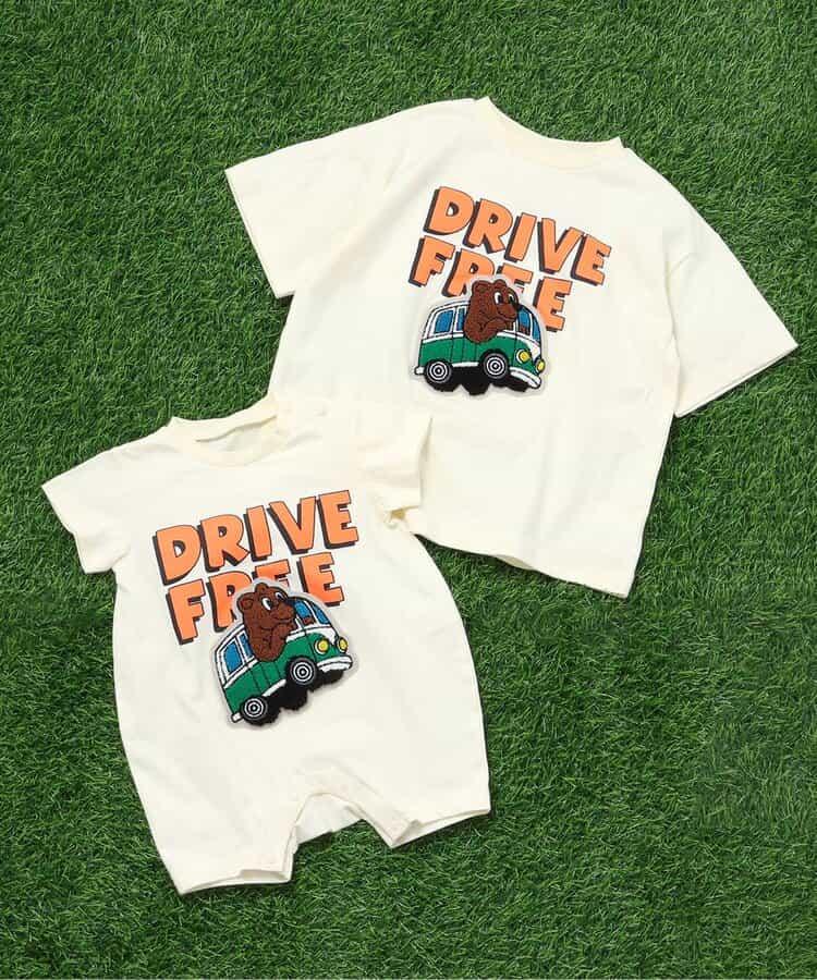 動物沙迦拉貼片 連體衣