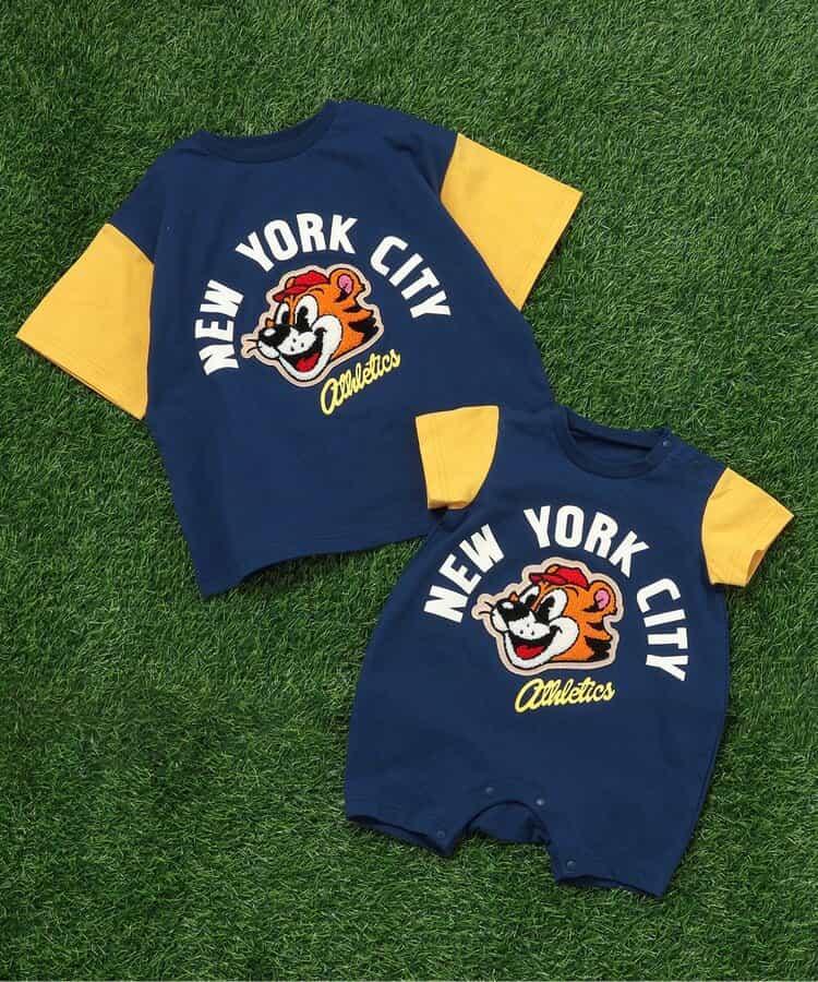 動物沙迦拉貼片 連體衣