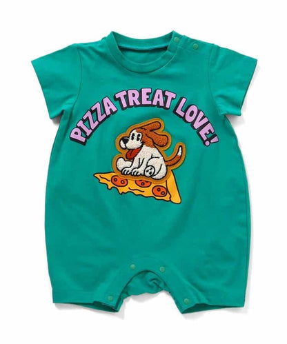 動物沙迦拉貼片 連體衣