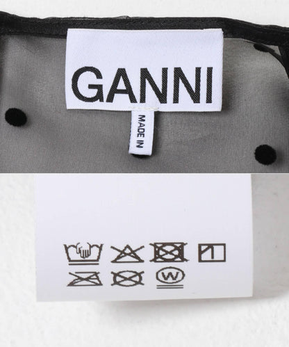 GANNI FLOCKED ORGANZA 連衣裙