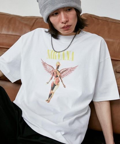 NIRVANA IN UTERO 樂隊T恤