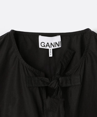 棉質府綢荷葉下襬 Cotton Poplin Peplum Blouse F7364 上衣