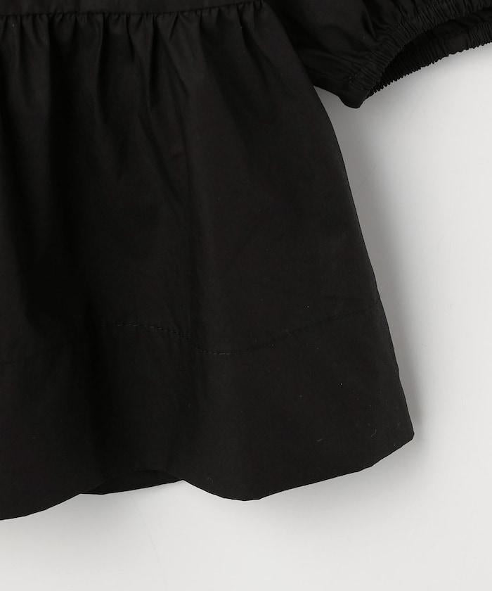 棉質府綢荷葉下襬 Cotton Poplin Peplum Blouse F7364 上衣