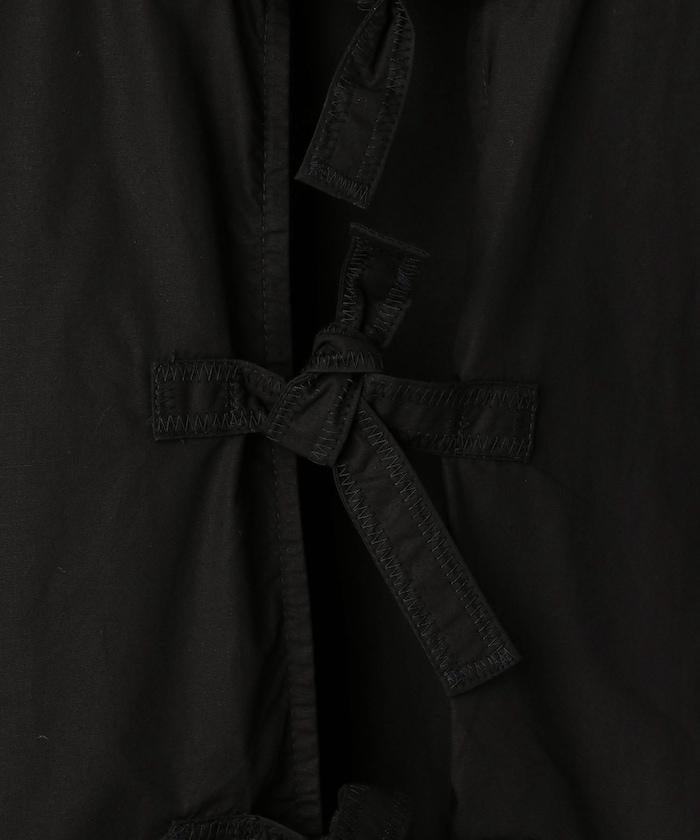 棉質府綢荷葉下襬 Cotton Poplin Peplum Blouse F7364 上衣