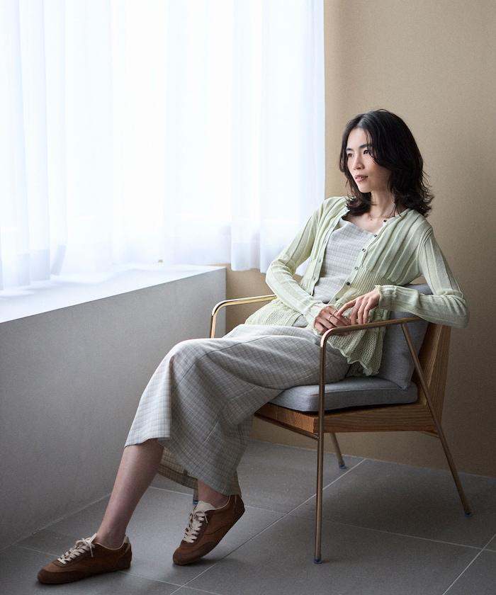 3月11日12:00 日本製造 無縫針織 荷葉擺 針織開衫