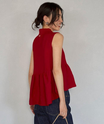 日本製造 WholeGarment 荷葉擺 馬甲