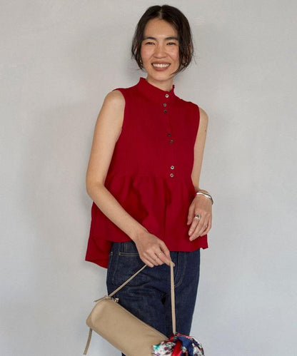 日本製造 WholeGarment 荷葉擺 馬甲