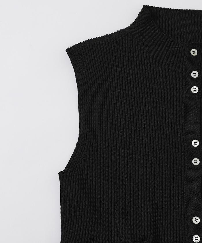 日本製造 WholeGarment 荷葉擺 馬甲