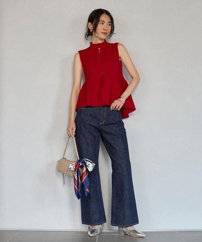 日本製造 WholeGarment 荷葉擺 馬甲