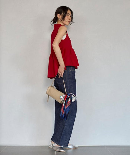 日本製造 WholeGarment 荷葉擺 馬甲