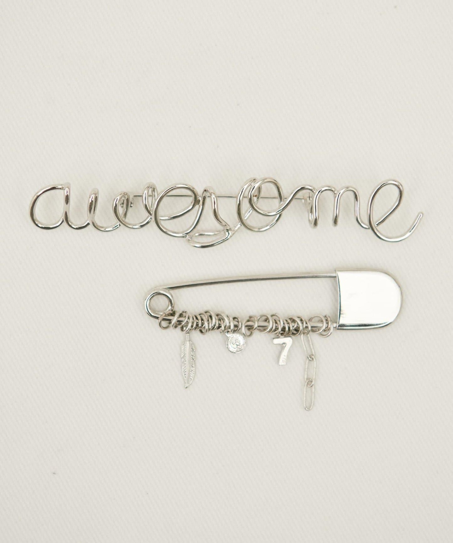 Coil chrome 髮夾