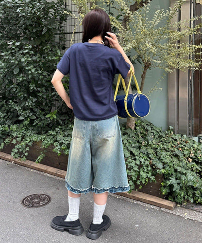 雙尺碼 星貼布 T恤
