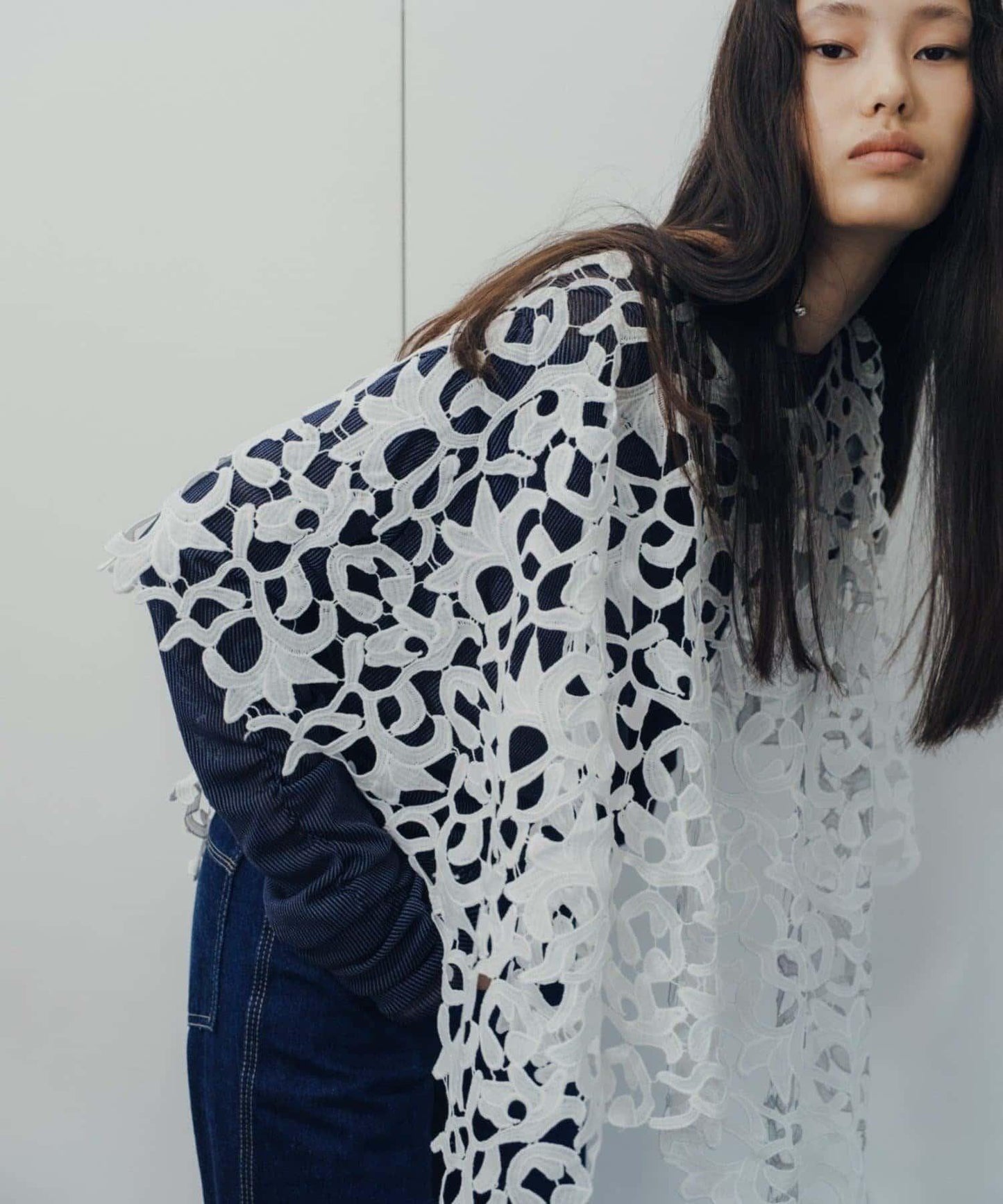 Pasterip 蕾絲多用圍巾