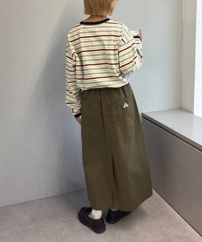 GEVACO/ゲバコ 棉質斜紋中長半身裙