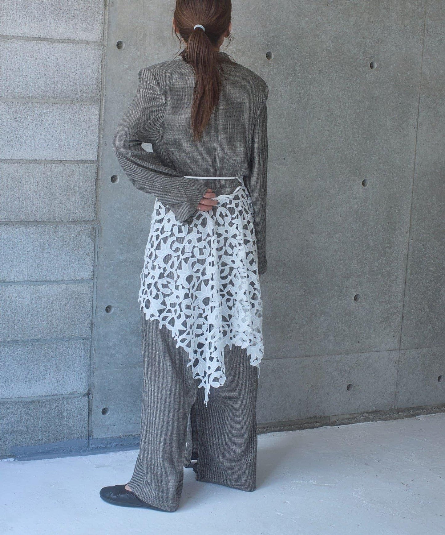 Pasterip 蕾絲多用圍巾