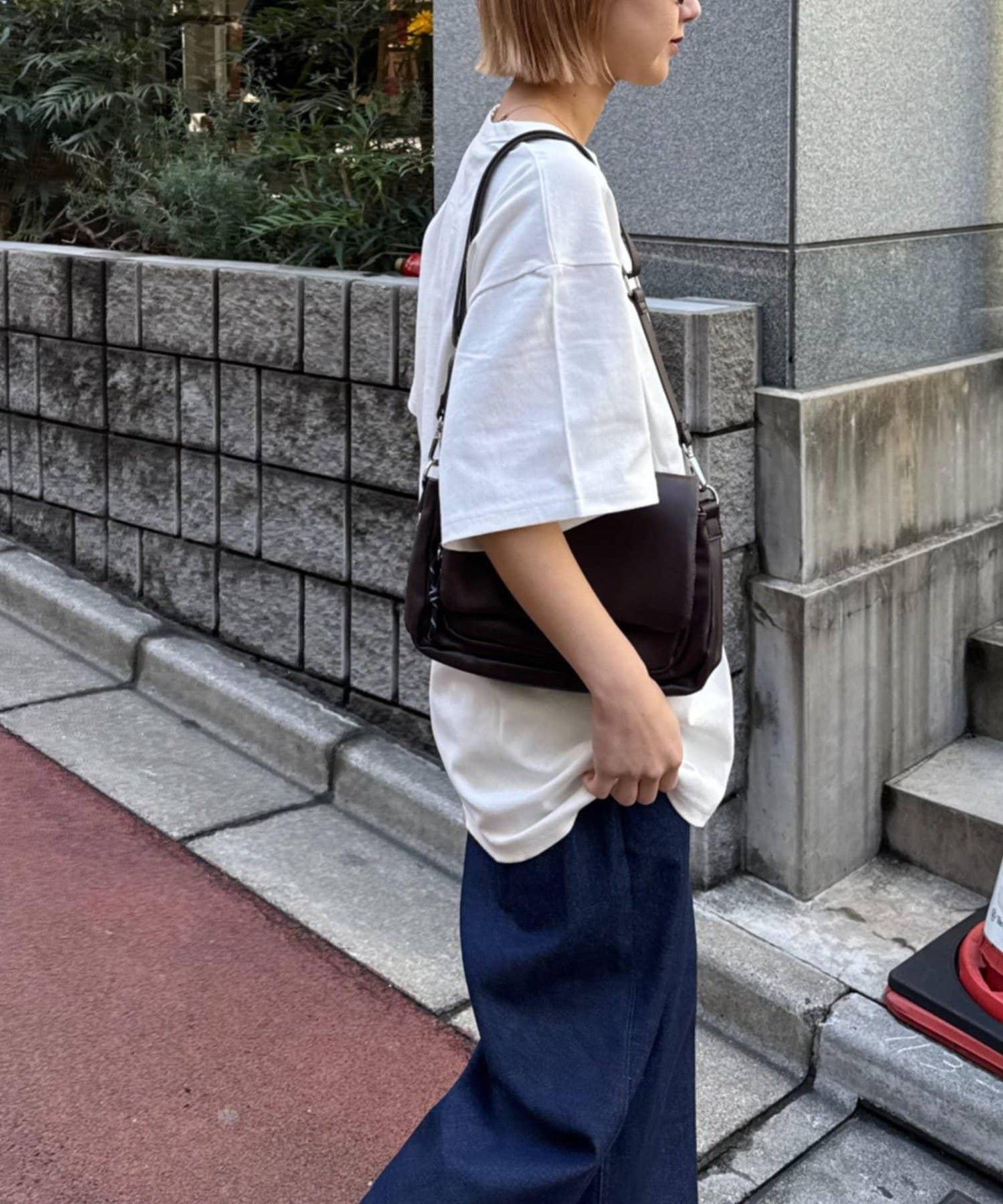 GEVACO/ゲバコ 基礎OE天竺棉 口袋刺繡T恤