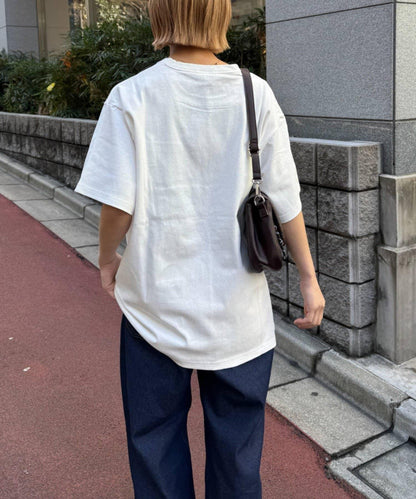 GEVACO/ゲバコ 基礎OE天竺棉 口袋刺繡T恤