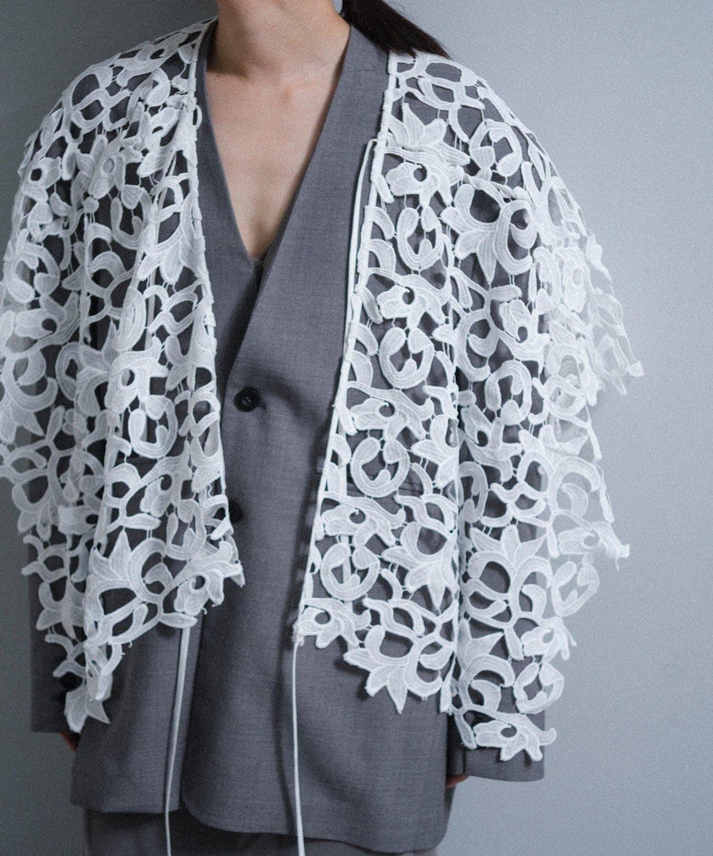 Pasterip 蕾絲多用圍巾