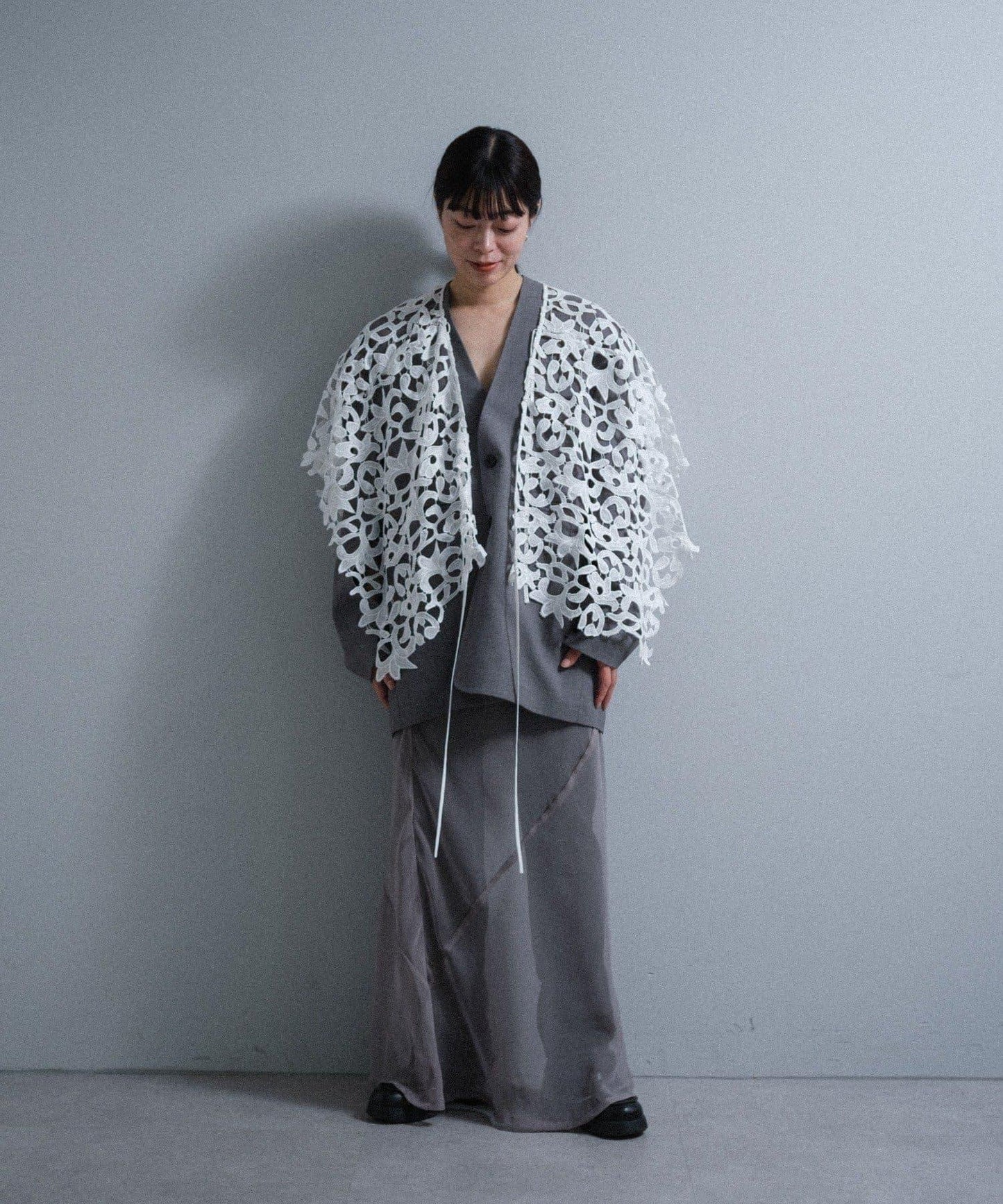 Pasterip 蕾絲多用圍巾