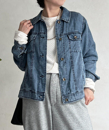 柔軟牛仔夾克