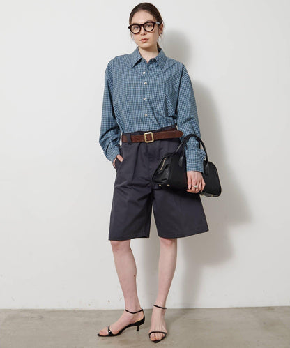 COOR OMBRE CHECK SHIRTS 漸變格紋襯衫