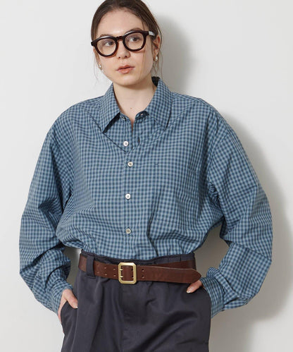 COOR OMBRE CHECK SHIRTS 漸變格紋襯衫