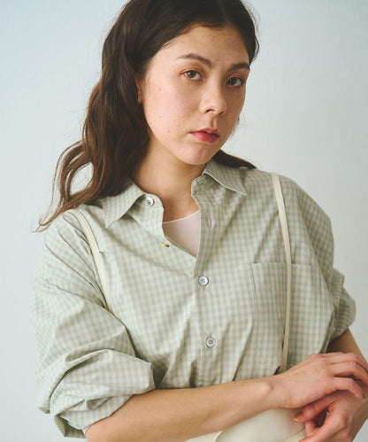 COOR OMBRE CHECK SHIRTS 漸變格紋襯衫