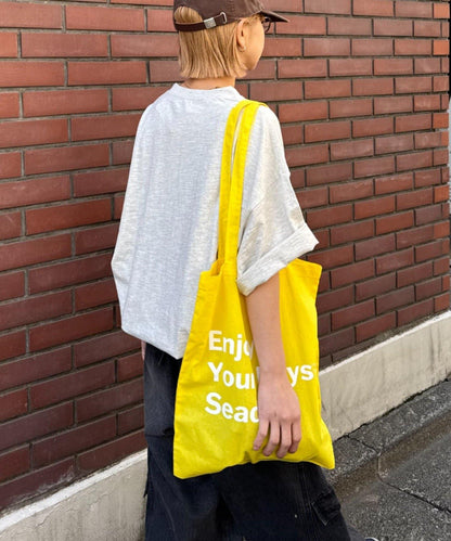 中性 slub質感 攝影印花 Tee