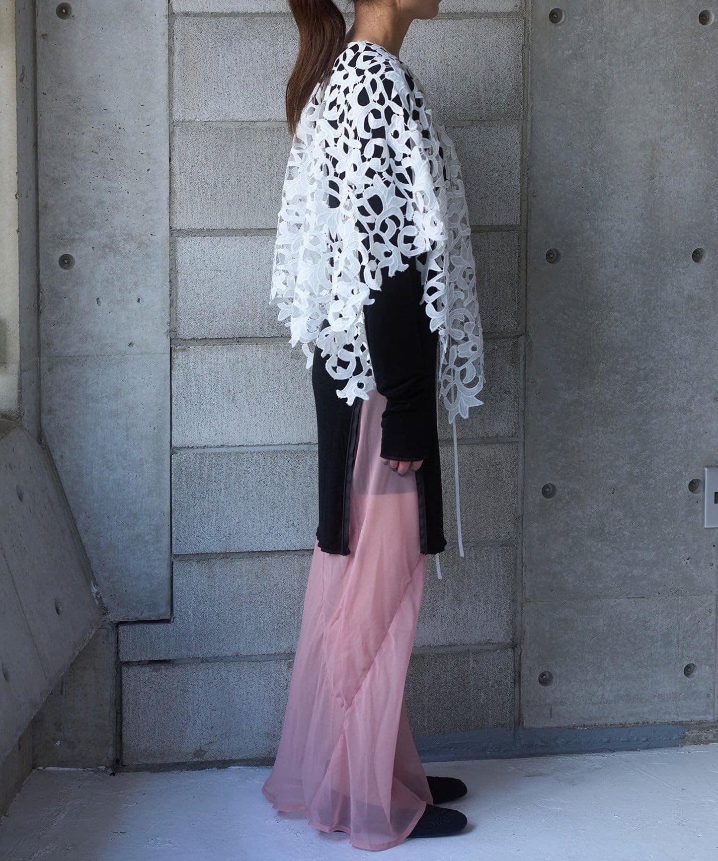 Pasterip 蕾絲多用圍巾